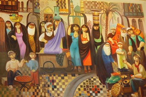 Oil painting from Iraq ~ Iraq Pavilion, Global Village, Dubai | Art ...