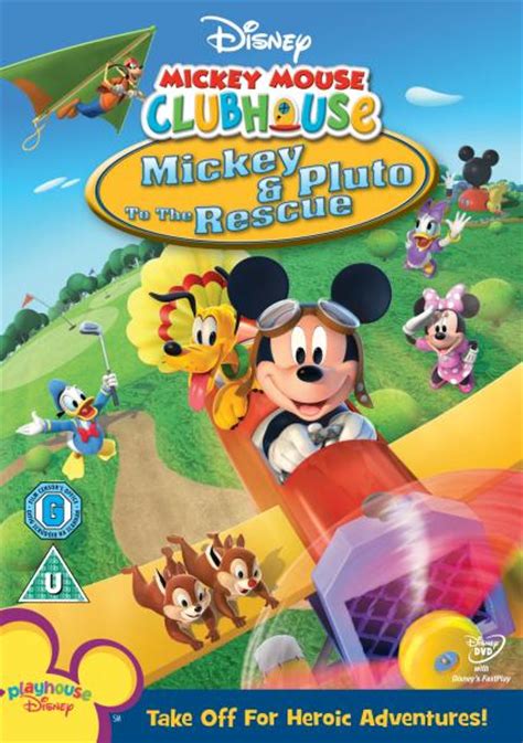 Mickey Mouse Clubhouse: Mickey & Pluto To The Rescue DVD | Zavvi