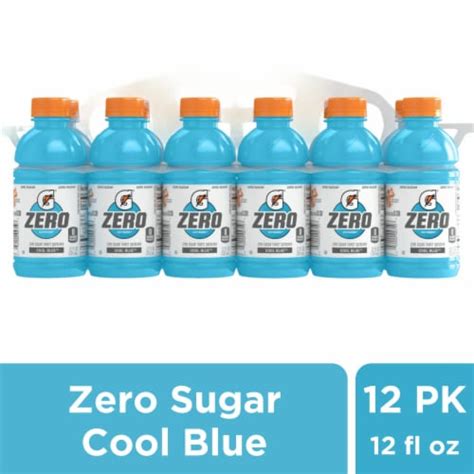 Gatorade® Zero Sugar Cool Blue™ Thirst Quencher Sports Drink, 12 ...