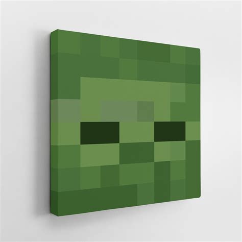 Zombie Minecraft Face