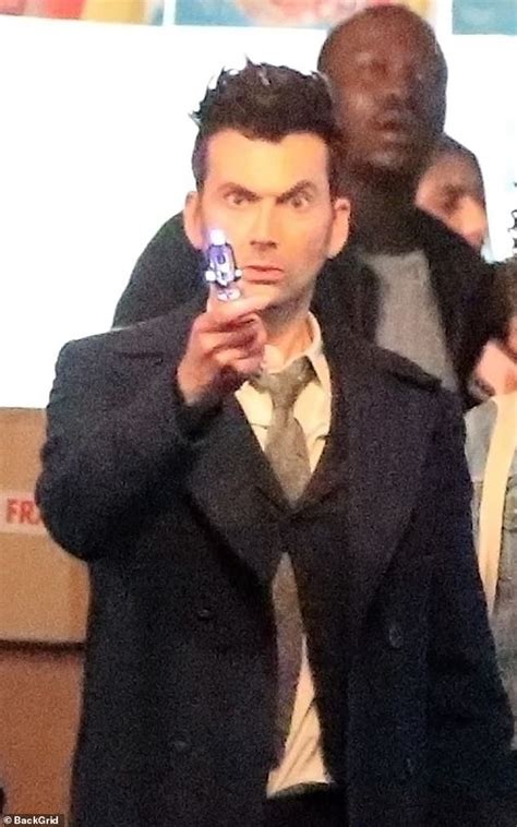 Thursday 19 May 2022 05:31 PM David Tennant holds up sonic screwdriver ...