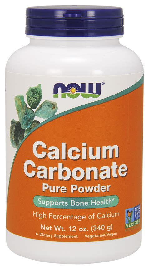 Calcium Carbonate, Pure Powder - 340g - Edinburgh Supplements