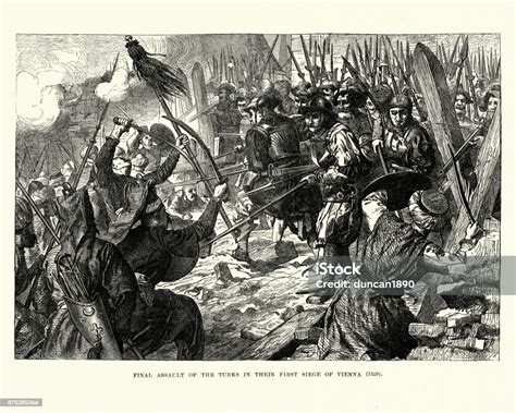 Siege Of Vienna 1529 Stock Illustration - Download Image Now - Vienna - Austria, Ottoman Stool ...