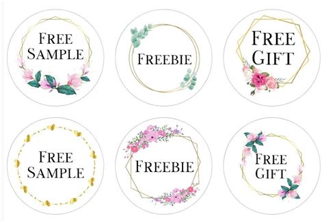 Free Gift Sticker Freebie Sticker Free Sample Sticker | Etsy