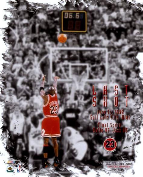 Michael Jordan Pictures: The Last Shot, in the 1998 NBA FInals Against ...