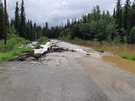 Flooded crops, roads, homes as Chilcotin River overflows amid heavy ...