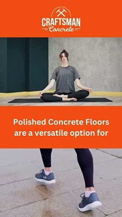 Polished Concrete Floors are a versatile option for work out location - Craftsman Concrete ...