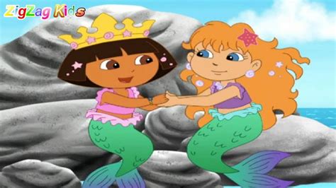 Dora a Exploradora | Dora Save The Mermaids | FULL MOVIE Game | ZigZag - YouTube