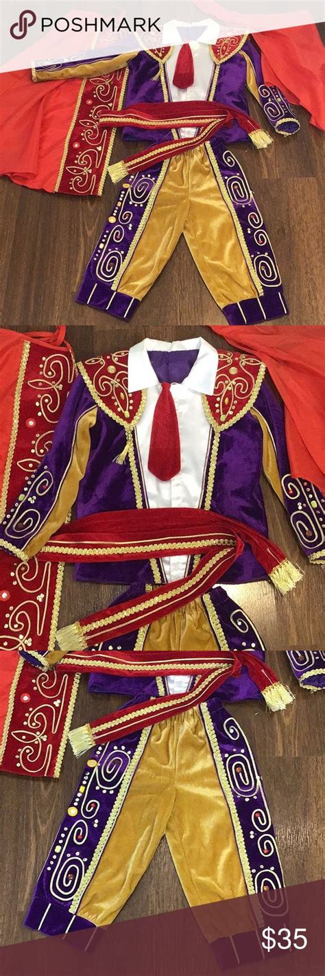 Bullfighter costume for boy Sz 4