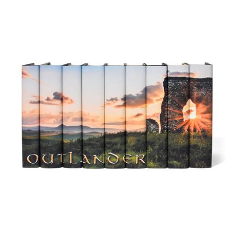 Outlander Complete Series with Custom Juniper Books Jackets