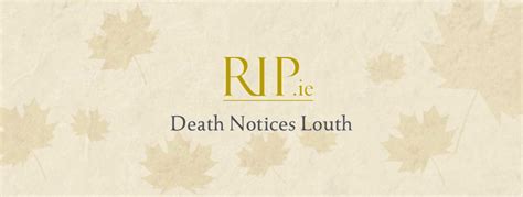 RIP.ie Louth