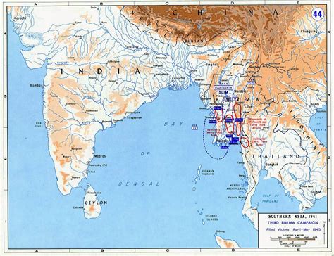 China-Burma-India WWII: Burma Theater (1941–1945) III