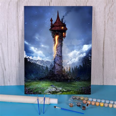 Rapunzel painting - dasecosmetics