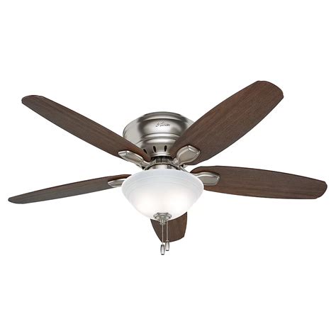 Hunter Low Profile Ceiling Fan With Light