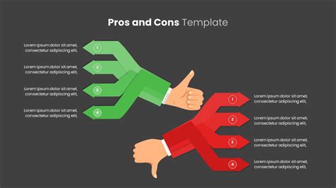 How To Design A Modern Pros And Cons Infographic Powerpoint Tutorial Free Template | NBKomputer