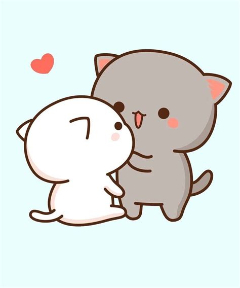 Pin by Maricruz on Peach and Goma | Cute anime cat, Cute bear drawings, Cute cat illustration