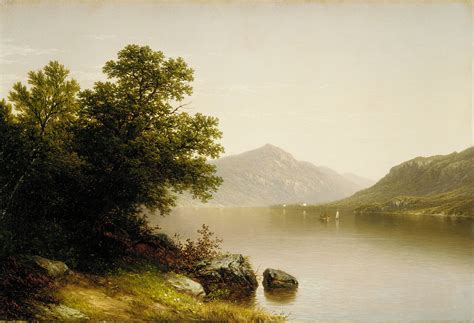 John William Casilear, 1857 - Lake George - fine art print – Artprinta