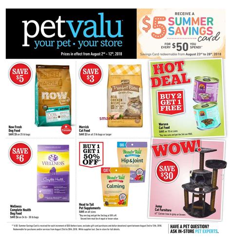 Pet Valu Flyer August 2 to 12