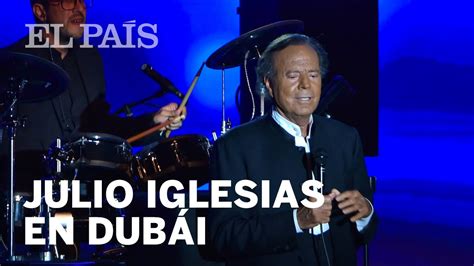 Así fue el concierto de JULIO IGLESIAS en DUBÁI | Gente - YouTube