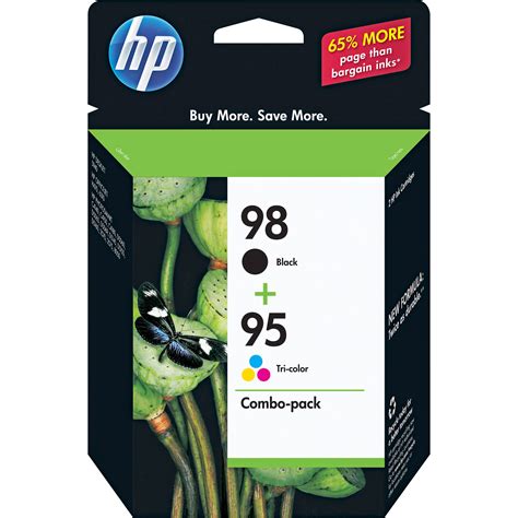 HP 95/98 Twin Pack Ink Cartridges - Combo Pack CB327FN#140 B&H