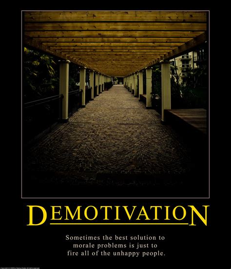 DEMOTIVATION