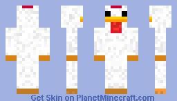 HD Chicken Skin Minecraft Skin