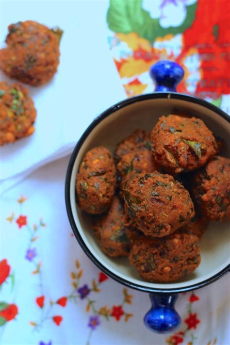 Recipe for Keerai Vadai | Spinach and Herbs Masala Vadai | Saffron Trail