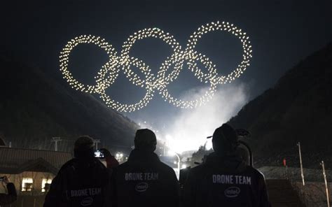 Intel 1,200-Drone Light Show Opens Olympics, Breaks Record 02/12/2018