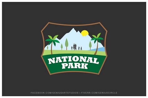 Logo Design | National Park | Vintage on Behance