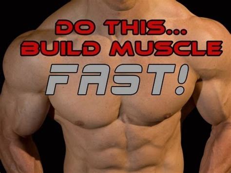 We Fitness: How to Build Muscle Fast Top Tips and Tricks