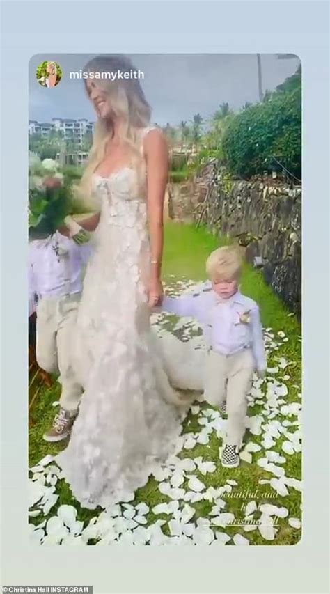 Christina Haack and husband Joshua Hall exchange vows again in Hawaii ...