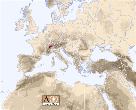 Europe Atlas: the Mountains of Europe and Mediterranean Basin - Alps - Bernese