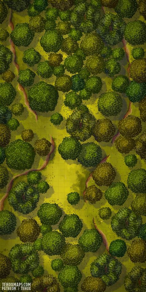 Rpg Forest Map