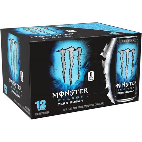 Monster 12 pack Zero Sugar Energy Drink - 410603 | Blain's Farm & Fleet