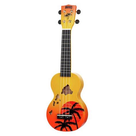 Mahalo Hawaii Orange Ukulele – Thomann UK