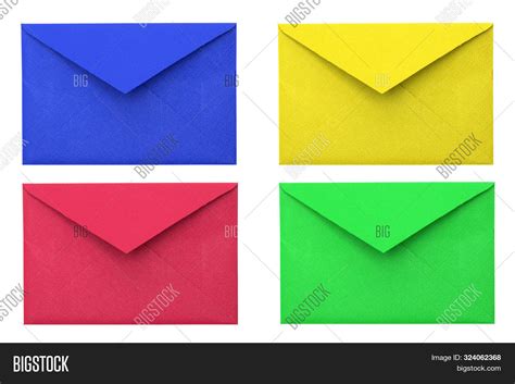 Colored Envelopes On Image & Photo (Free Trial) | Bigstock