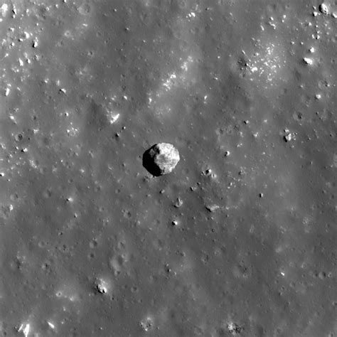 Boulder or Crater? | Lunar Reconnaissance Orbiter Camera