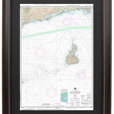 Ri Nautical Chart - Etsy