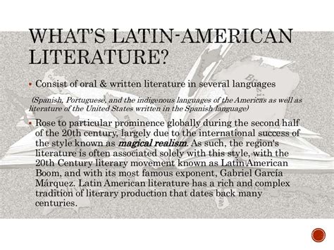 Latin american Literature