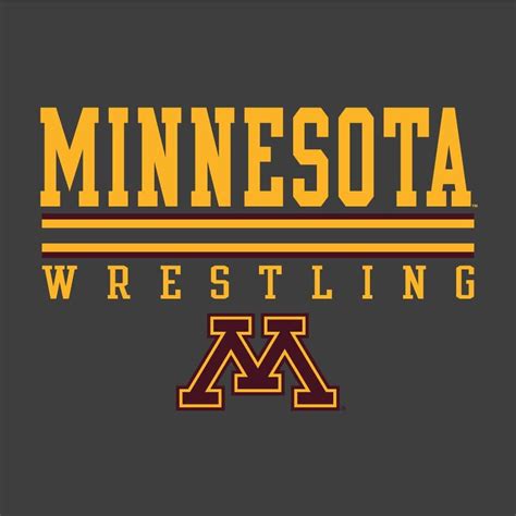 Minnesota Golden Gophers Wrestling Champion Short Sleeve Tee - Blue ...