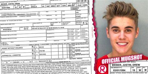 Arresting Cop: Justin Bieber Had ‘Bloodshot’ Eyes, Ranted ‘What The F*ck Did I Do… Why The F*ck ...