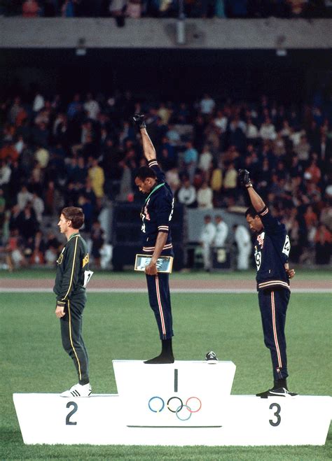 Tommie Smith and John Carlos, 1968 Summer Olympics (Black Power Salute) | Neil Leifer Photography