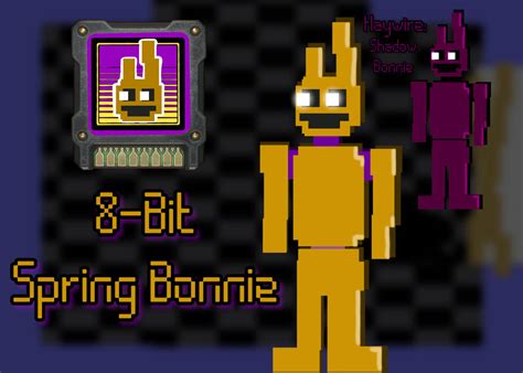 8-Bit Spring Bonnie (FNaF AR Concept) by ToxiinGames on DeviantArt