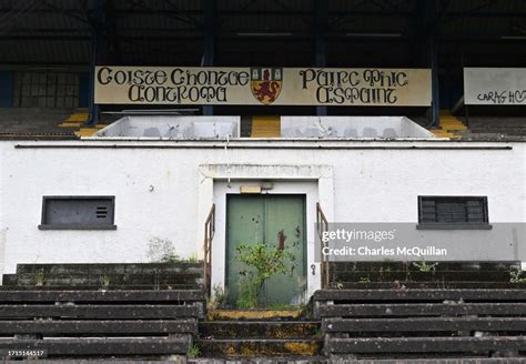 A general view of Casement Park on October 8, 2023 in Belfast,... News ...