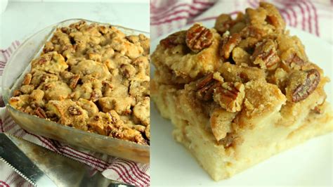 Easy Pecan Pie Bread Pudding | Kitchen Fun With My 3 Sons