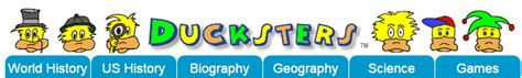 ducksters.com provides fun, educational, and safe web portal for students of all ages providing ...