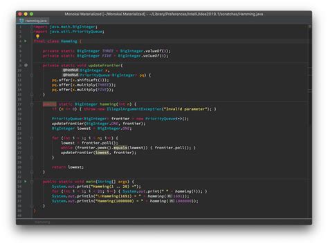 Monokai Materialized Color Scheme - IntelliJ IDEs Plugin | Marketplace