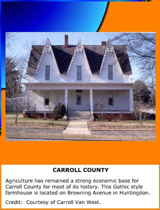 Carroll County Slideshow | Tennessee Encyclopedia