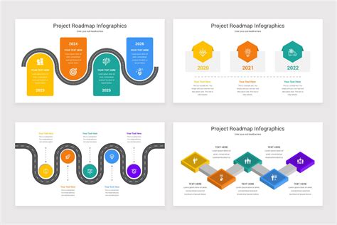 Project Roadmap PowerPoint Template | Nulivo Market