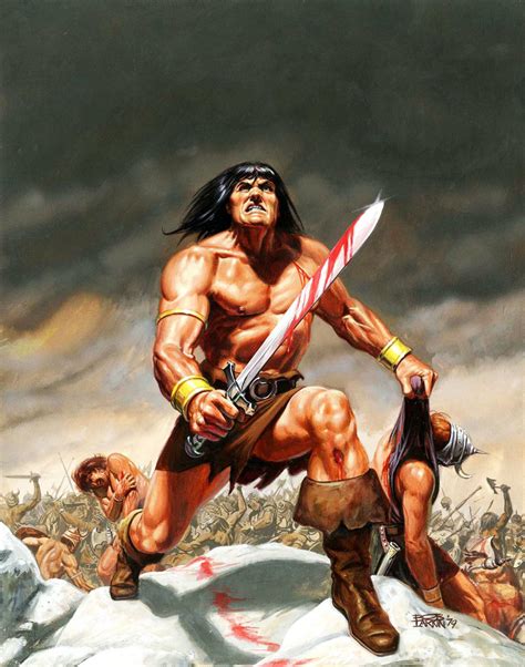 Conan the Barbarian Art — Artist: Bob Larkin Marvel Comics, Conan ...